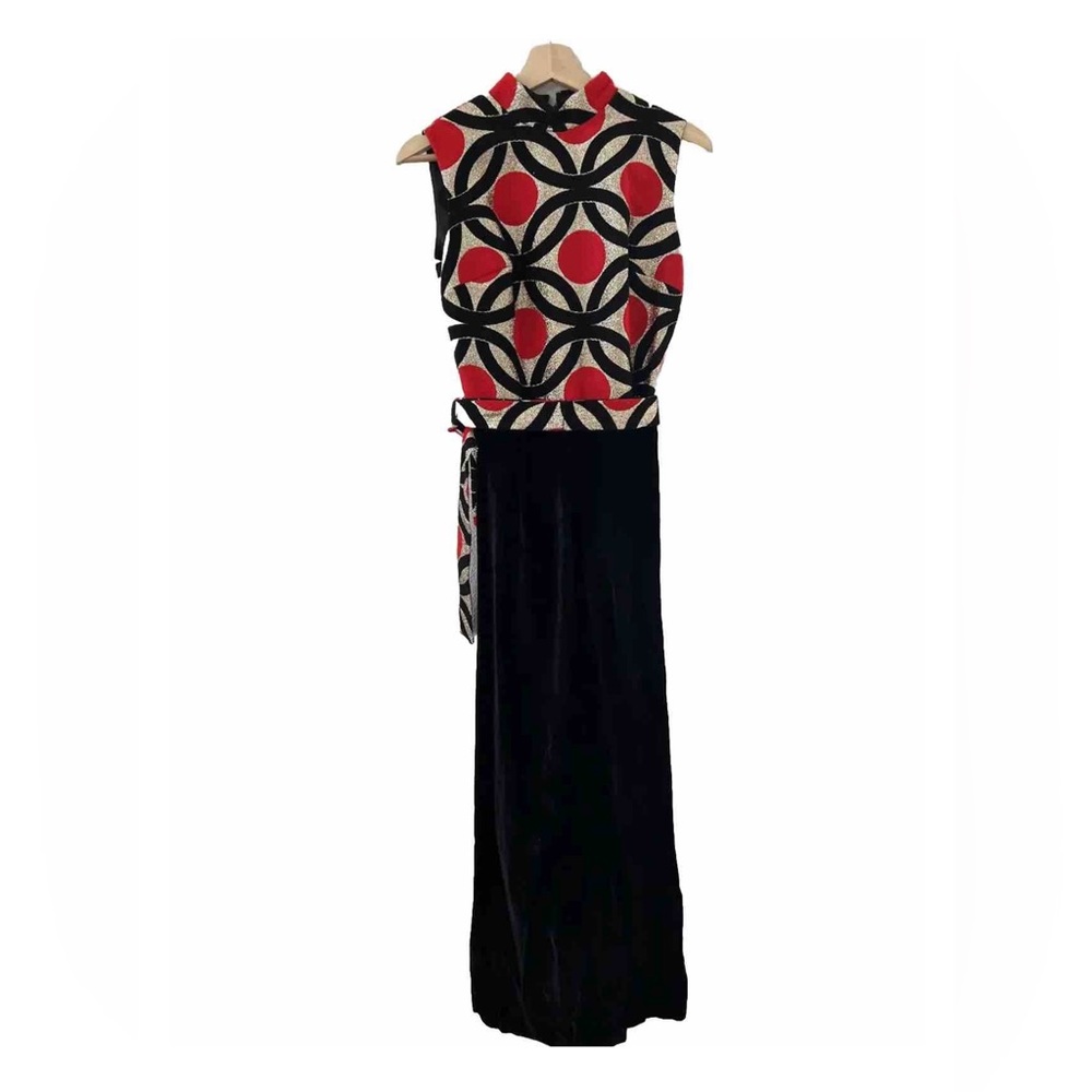 1960’s Vicky Vaughn Junior Mod Maxi Dress